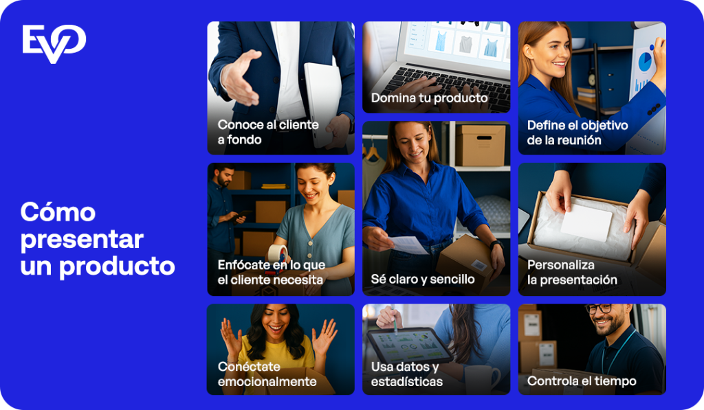 Cómo presentar un producto