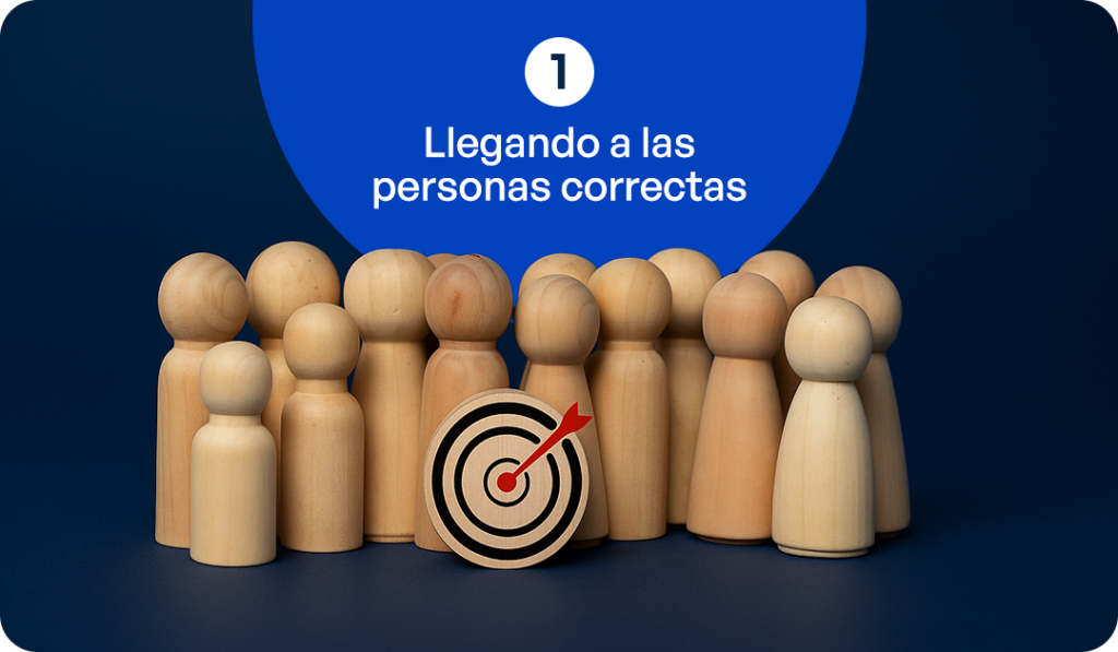 Llegando a las personas correctas