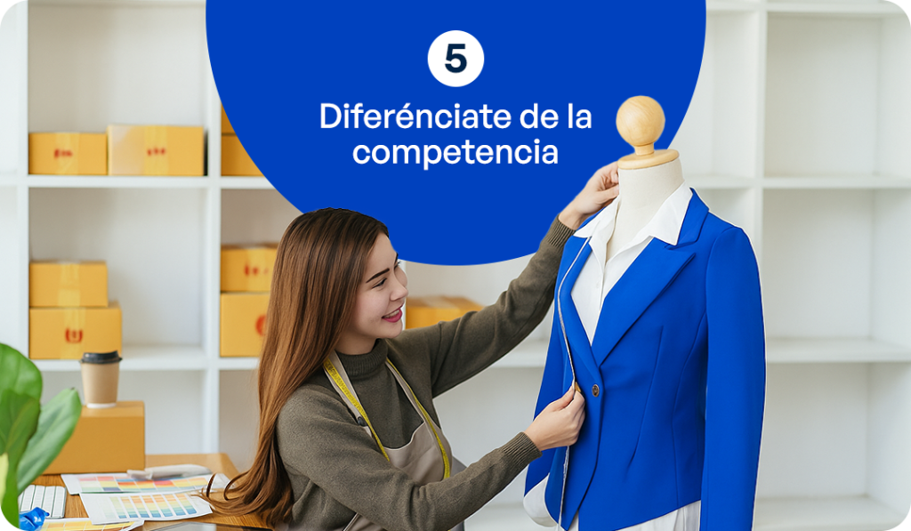Diferénciate de la Competencia