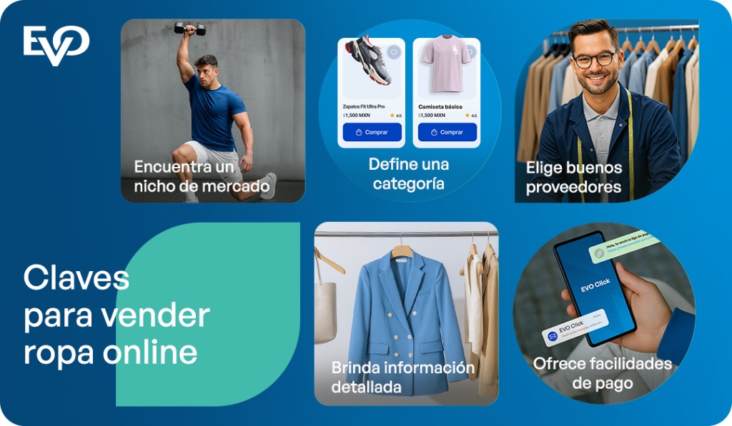 Claves para vender ropa online