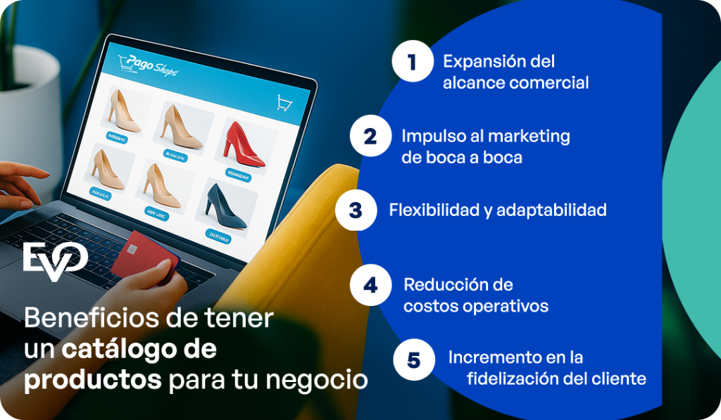 Beneficios de tener un catálogo de productos