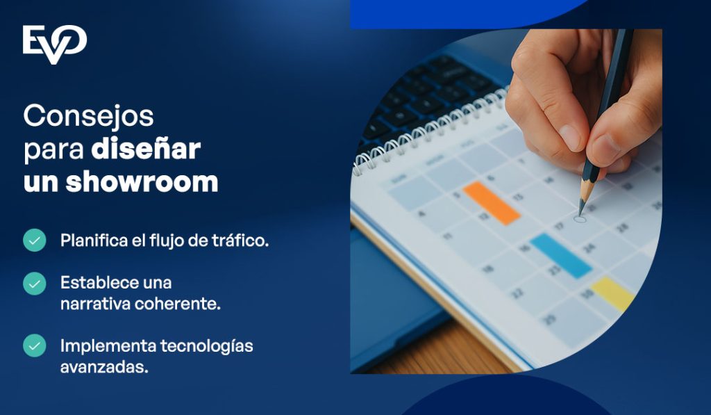 Consejos para diseñar un showroom