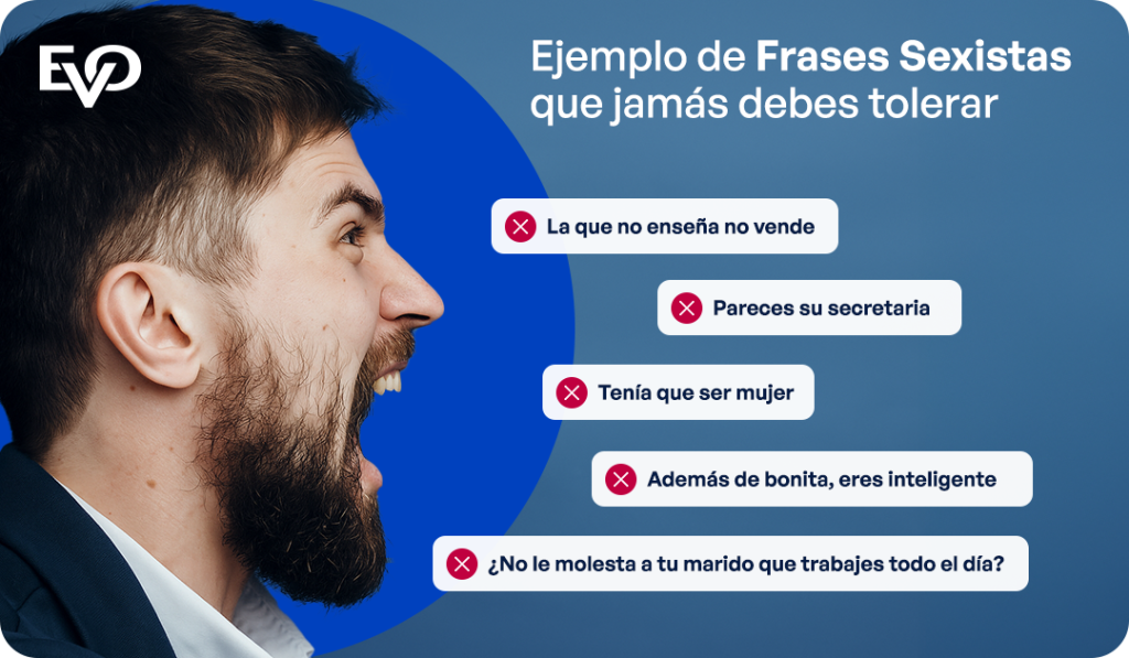 Infografía de frases sexistas que jamás debes tolerar